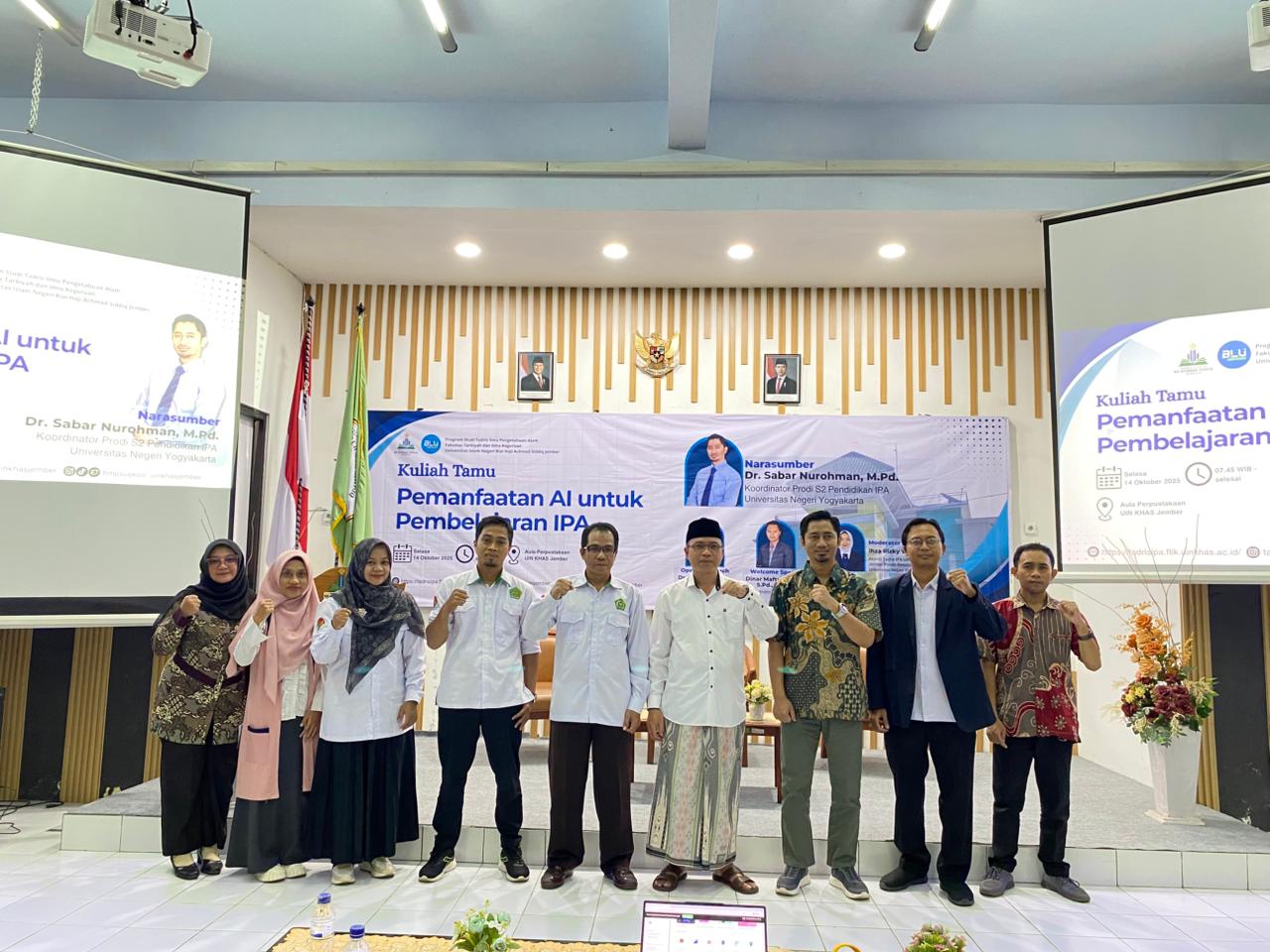 Kupas Tuntas Pemanfaatan AI: Mahasiswa Tadris IPA UIN KHAS Jember Belajar Cerdas di Era Digital